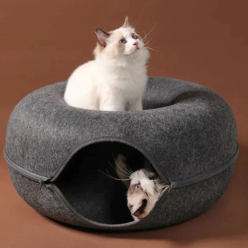 Donut Cat Tunnel Bed Petritzy