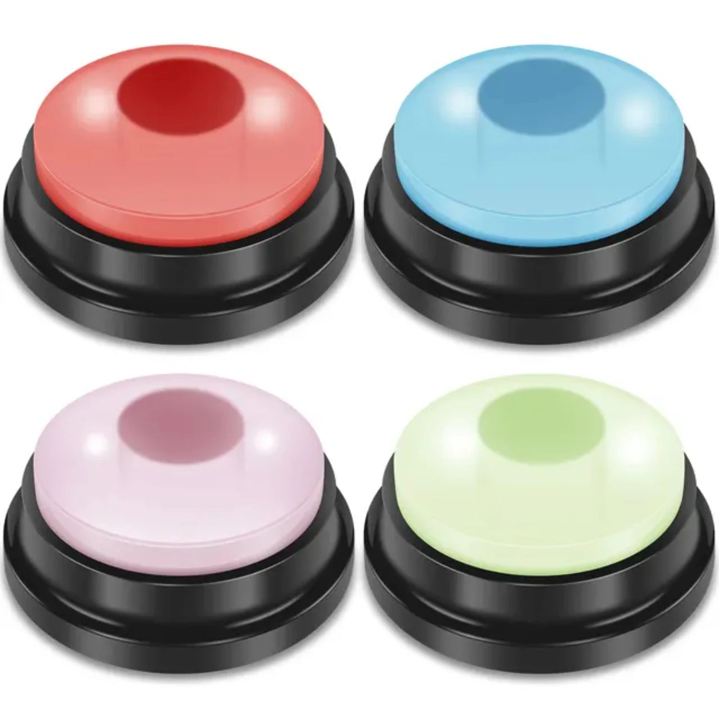 4/6Pcs Recordable Dog Training Buttons