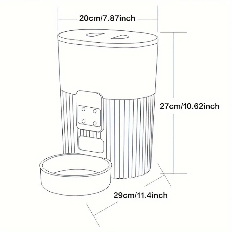 Cat Automatic Feeder Dog