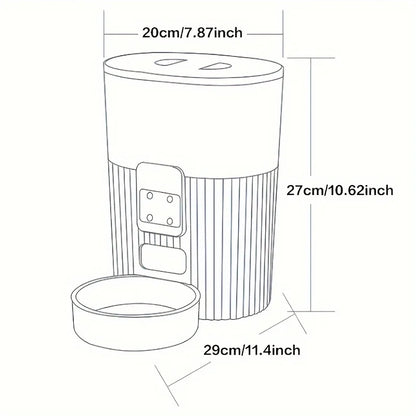 Cat Automatic Feeder Dog