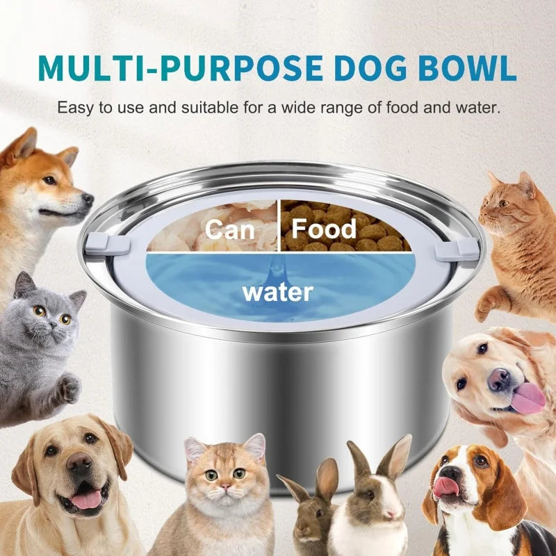 No Spill Stainless Steel Dog Water Bowl