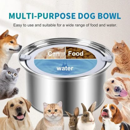 No Spill Stainless Steel Dog Water Bowl