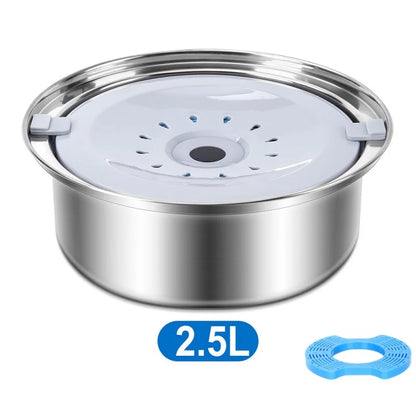 No Spill Stainless Steel Dog Water Bowl